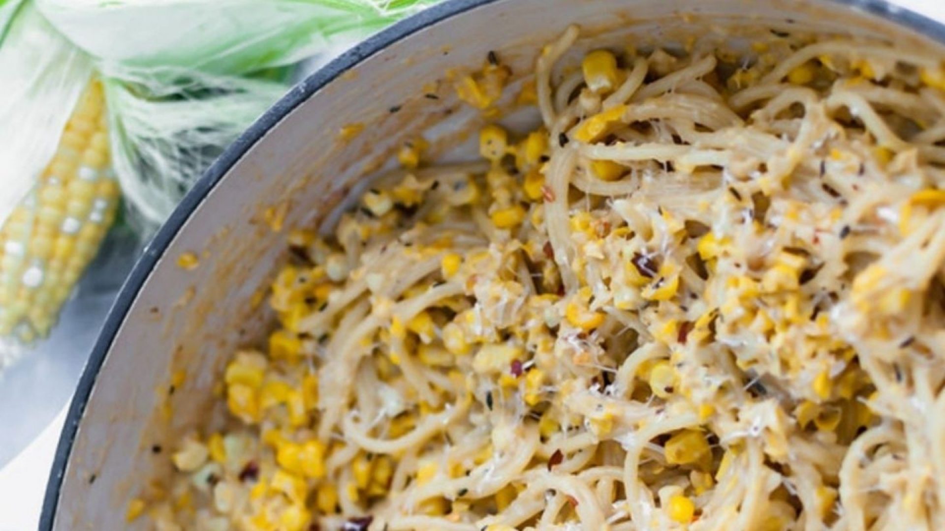 Amish Sweet Corn Cacio e Pepe Mrs Miller's Homemade Noodles