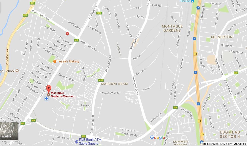 Special Rating Area (SRA) Montague Gardens Marconi Beam Improvement
