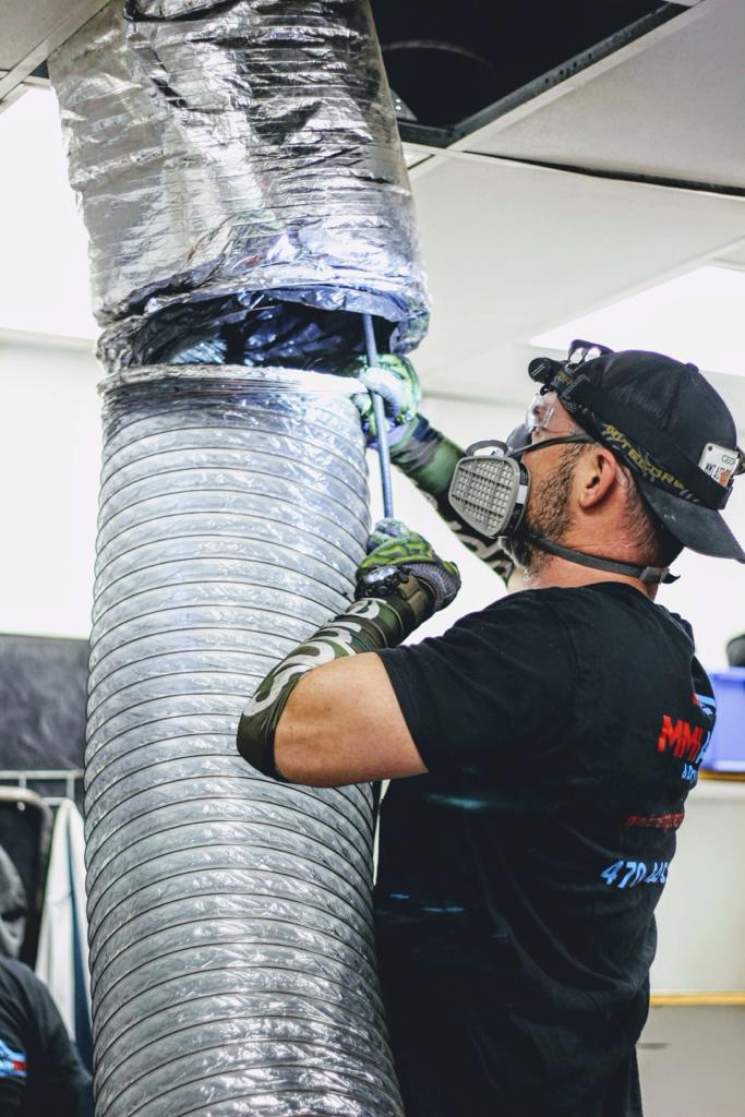 How can I disinfect my air ducts?