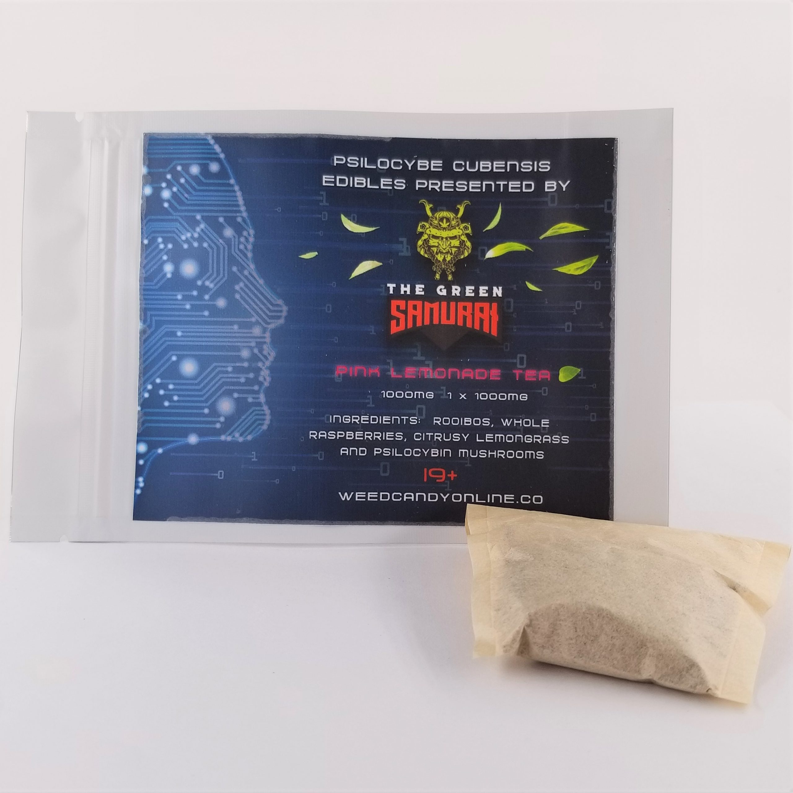 Buy The Green Samurai Pink Lemonade Tea 1000mg Online MMJ Express