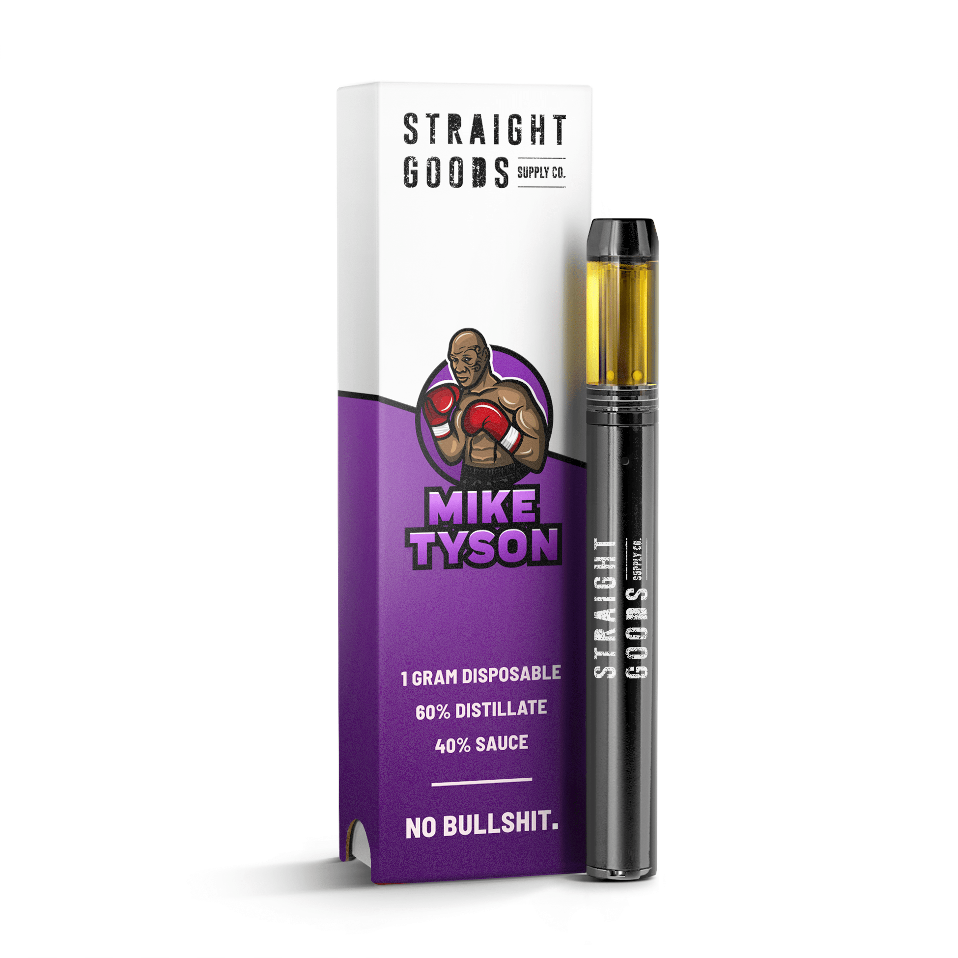 Buy Straight Goods Mike Tyson Disposable (Indica) Online MMJ Express