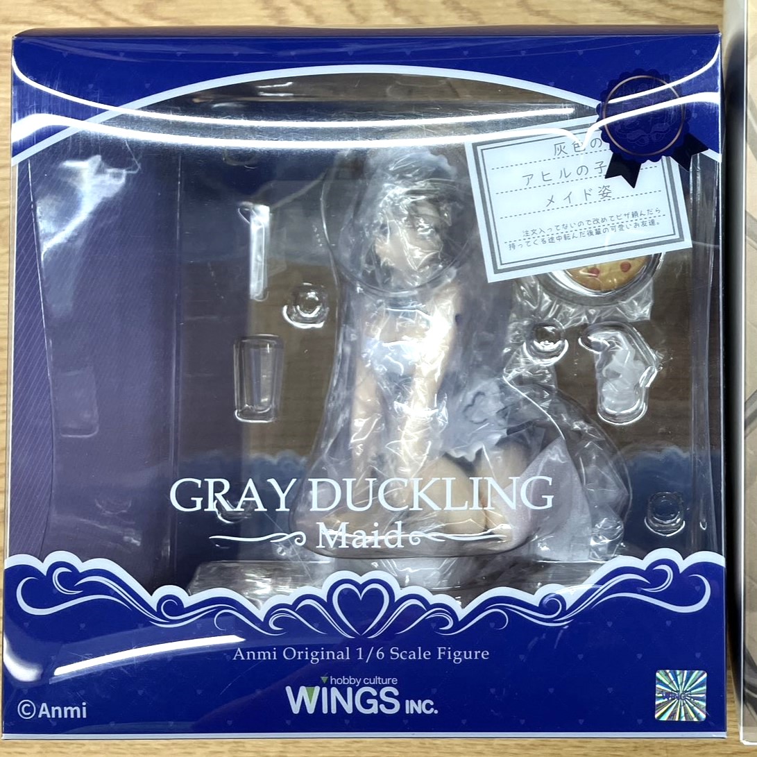 『WINGS inc.　灰色のアヒルの子メイド姿「Anmi 」1/6スケールフィギュア』お売りいただきました！！【桃太郎王国 市原店の入荷情報となります】