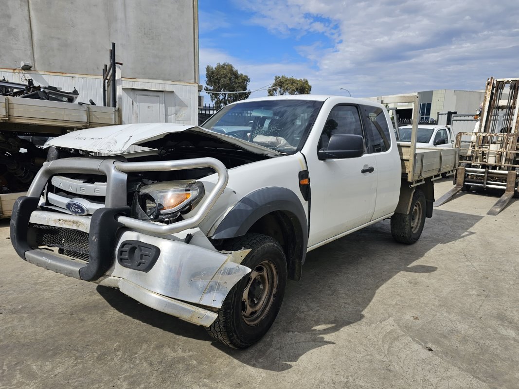 Car Wreckers Ford Ranger 2010 White Auto Diesel