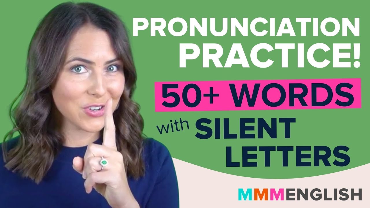 Pronunciation Practice! 50+ English Words that include SILENT VOWELS