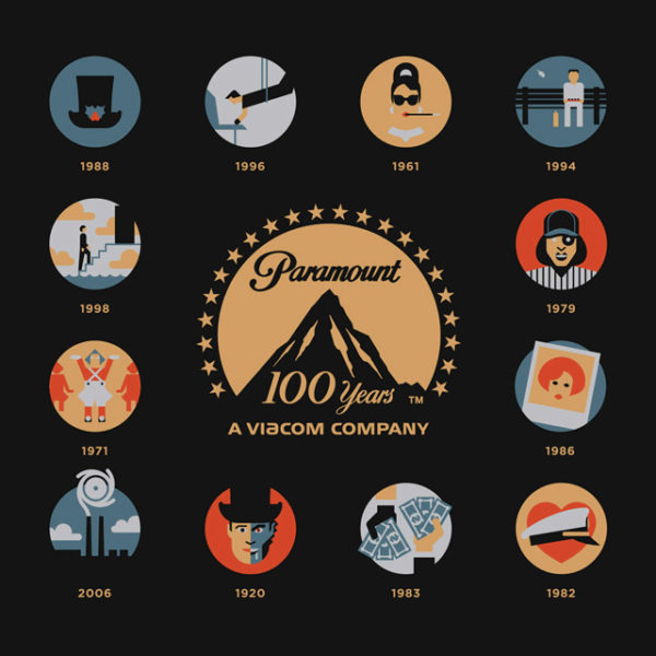Paramount Celebrates 100 Years With 100 Iconic Films mmminimal