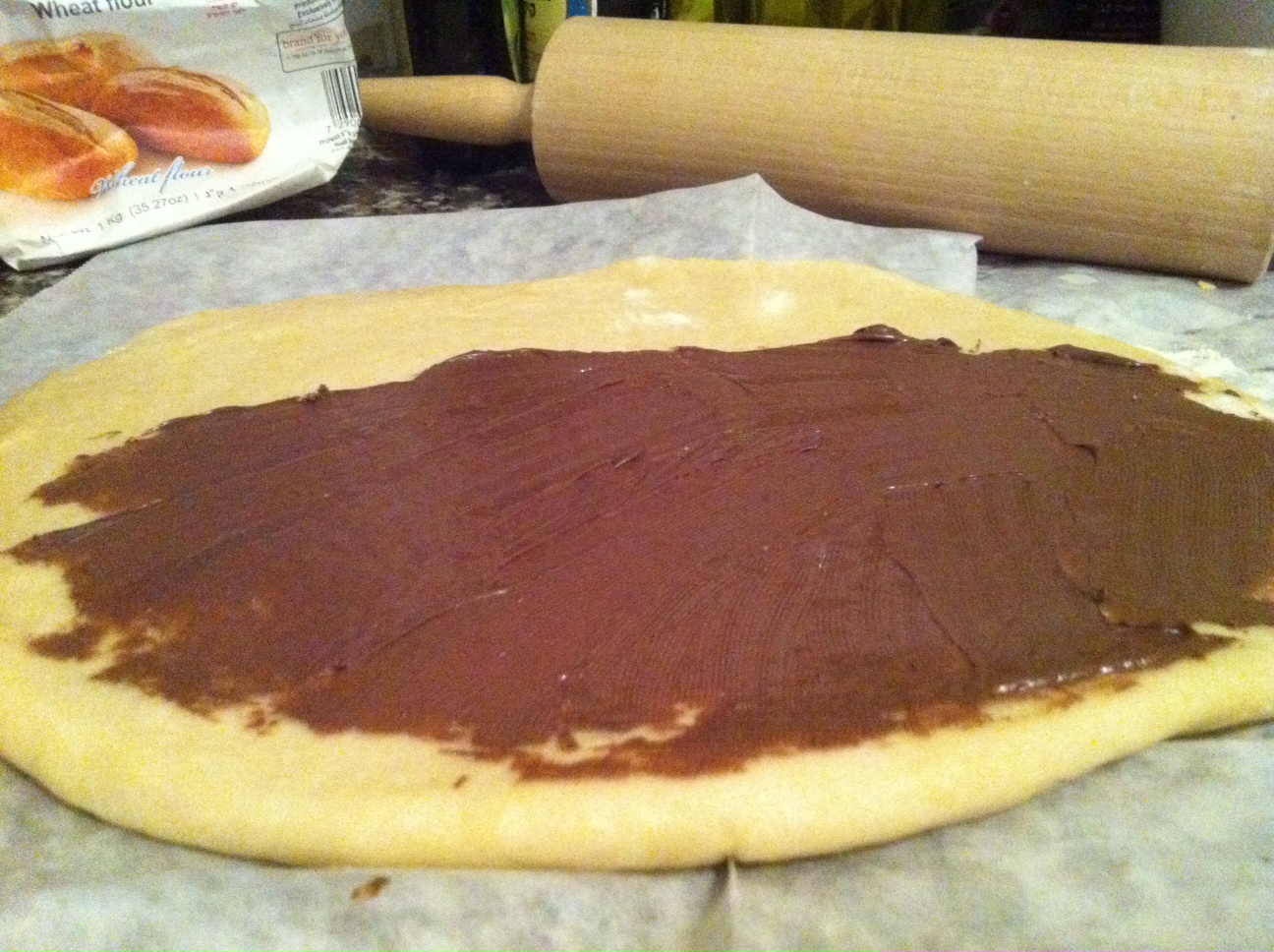 Chocolate and halva danish Mmmmitzi