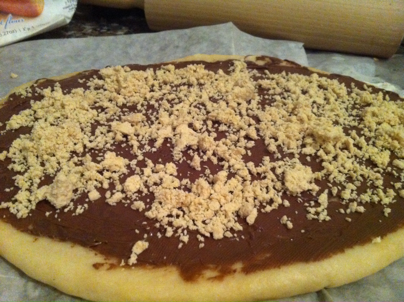 Chocolate and halva danish Mmmmitzi