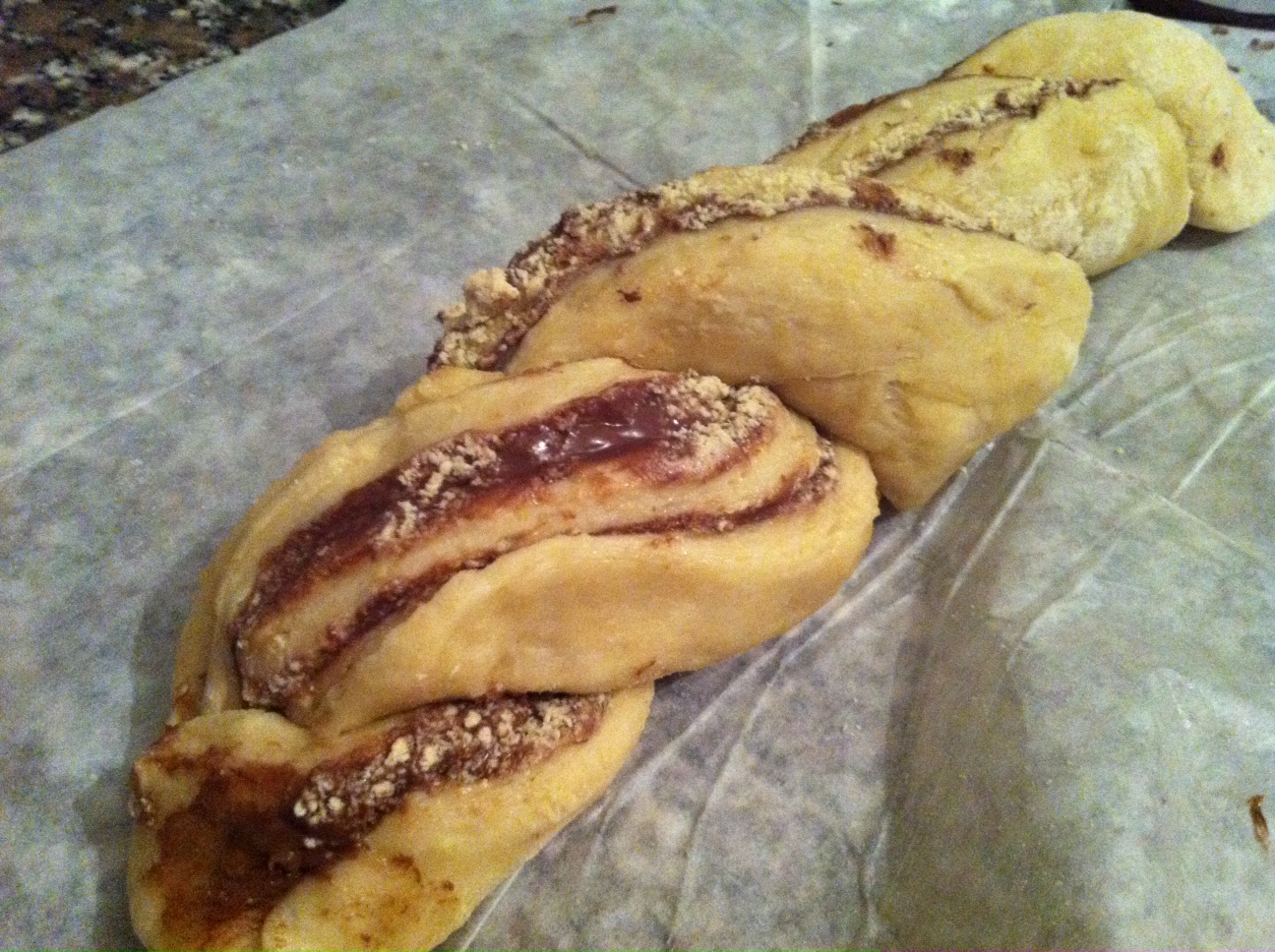 Chocolate and halva danish Mmmmitzi