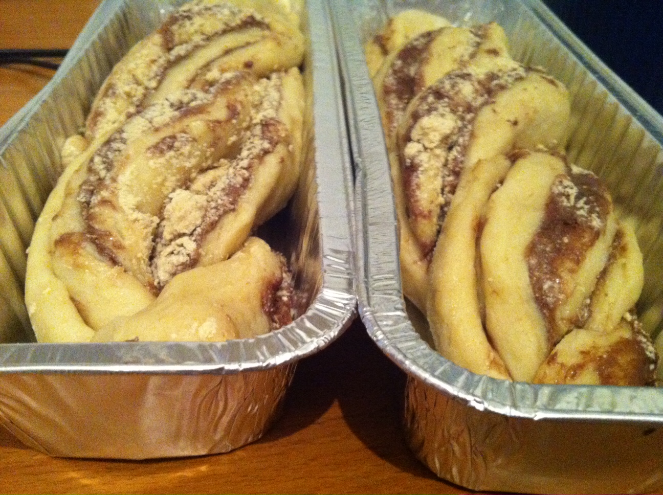 Chocolate and halva danish Mmmmitzi