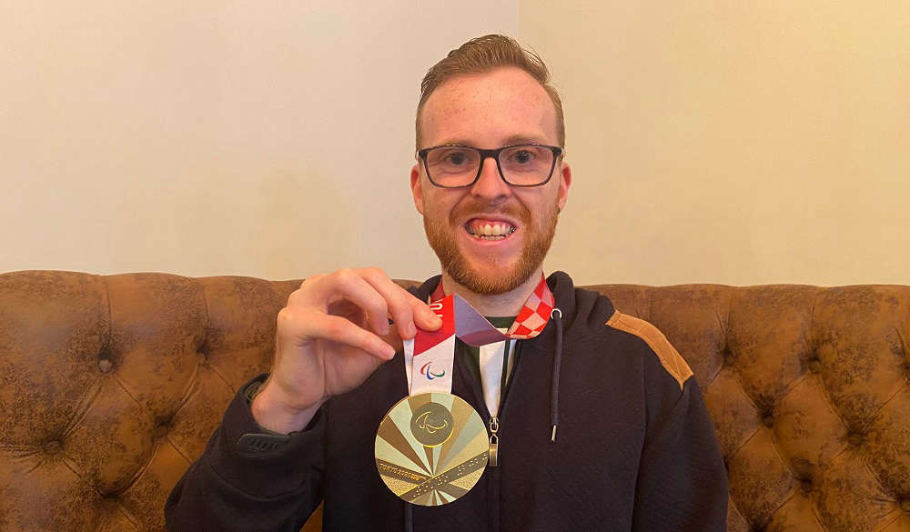 Fife Paralympian thankful for support after winning gold Kingdom FM