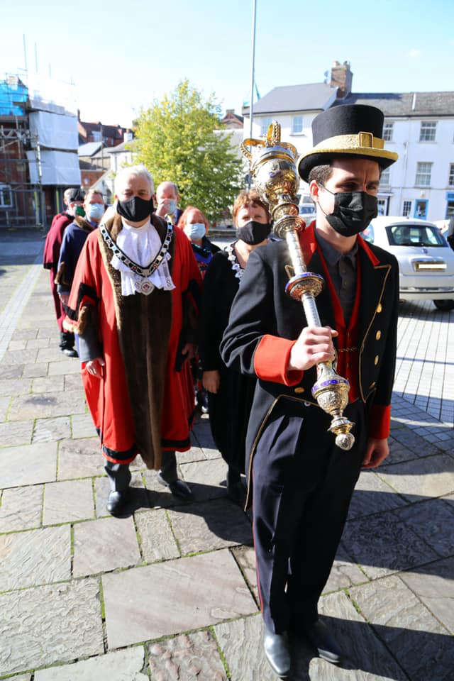 Abergavenny new mayor Sunshine Radio
