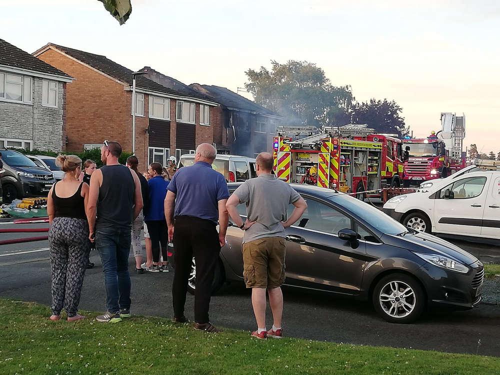 Firefighters tackle house fire in Leominster Sunshine Radio