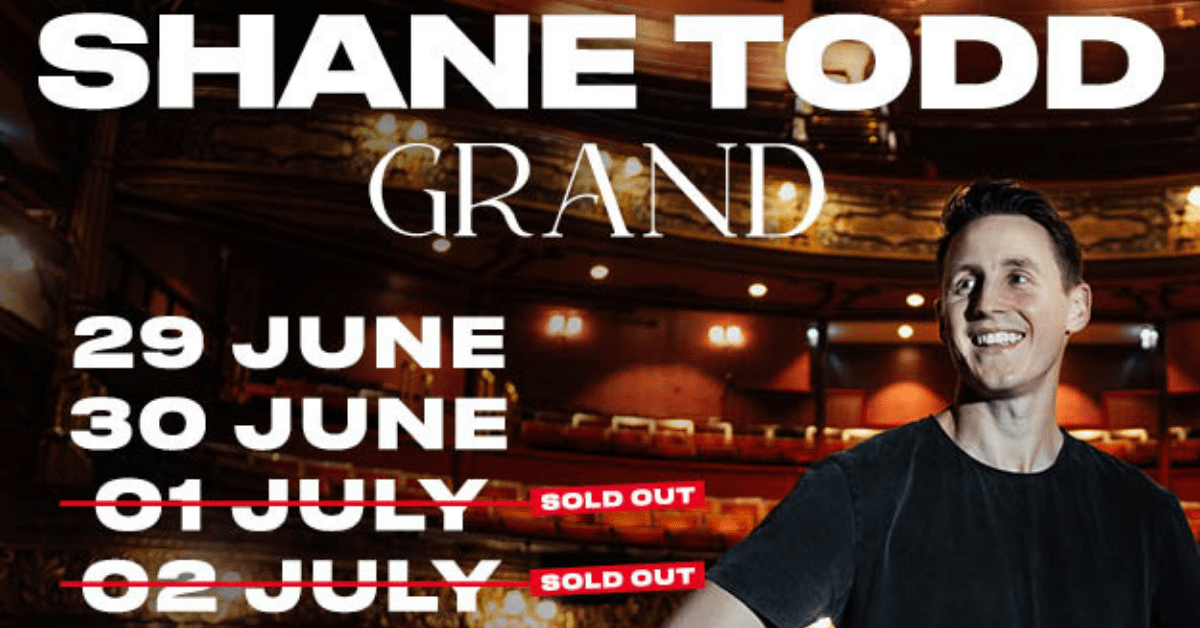 Shane Todd Grand LIVE Two New Dates Added! Q Radio
