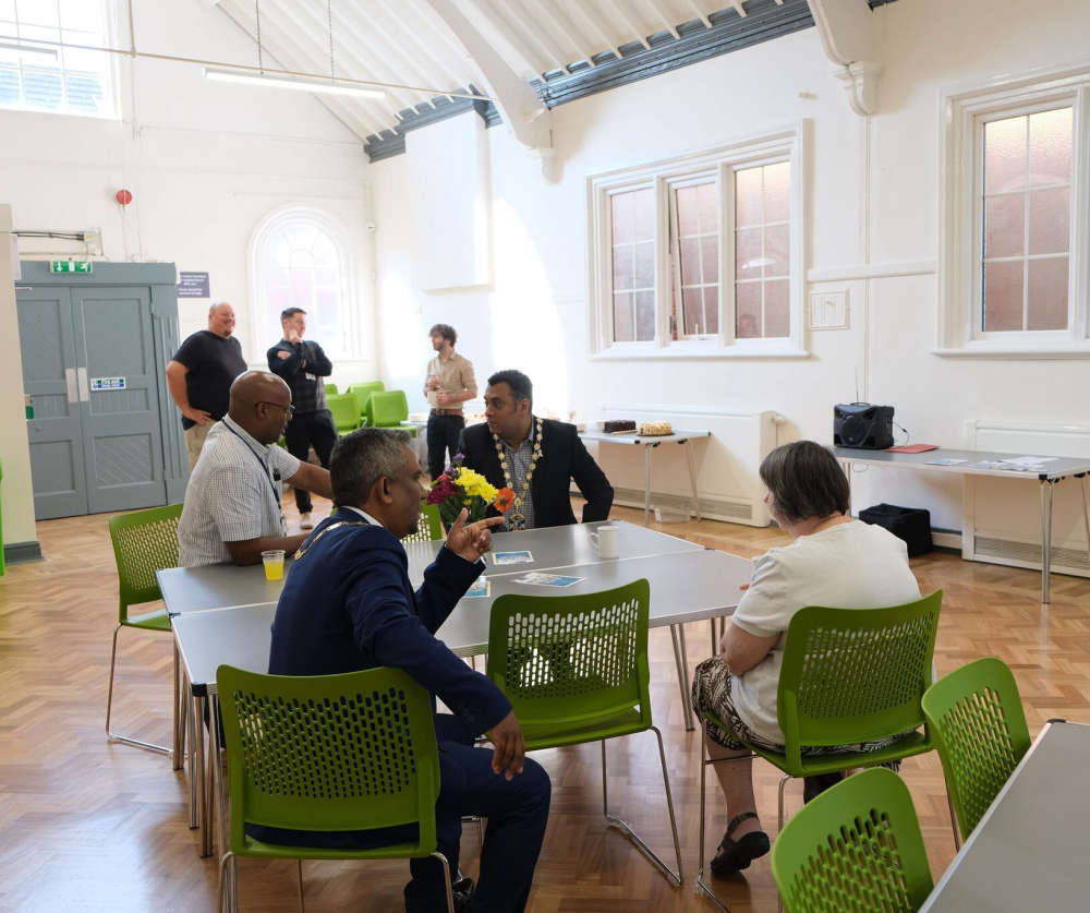 Reopening of Fenny Stratford Community Centre MKFM 106.3FM Radio