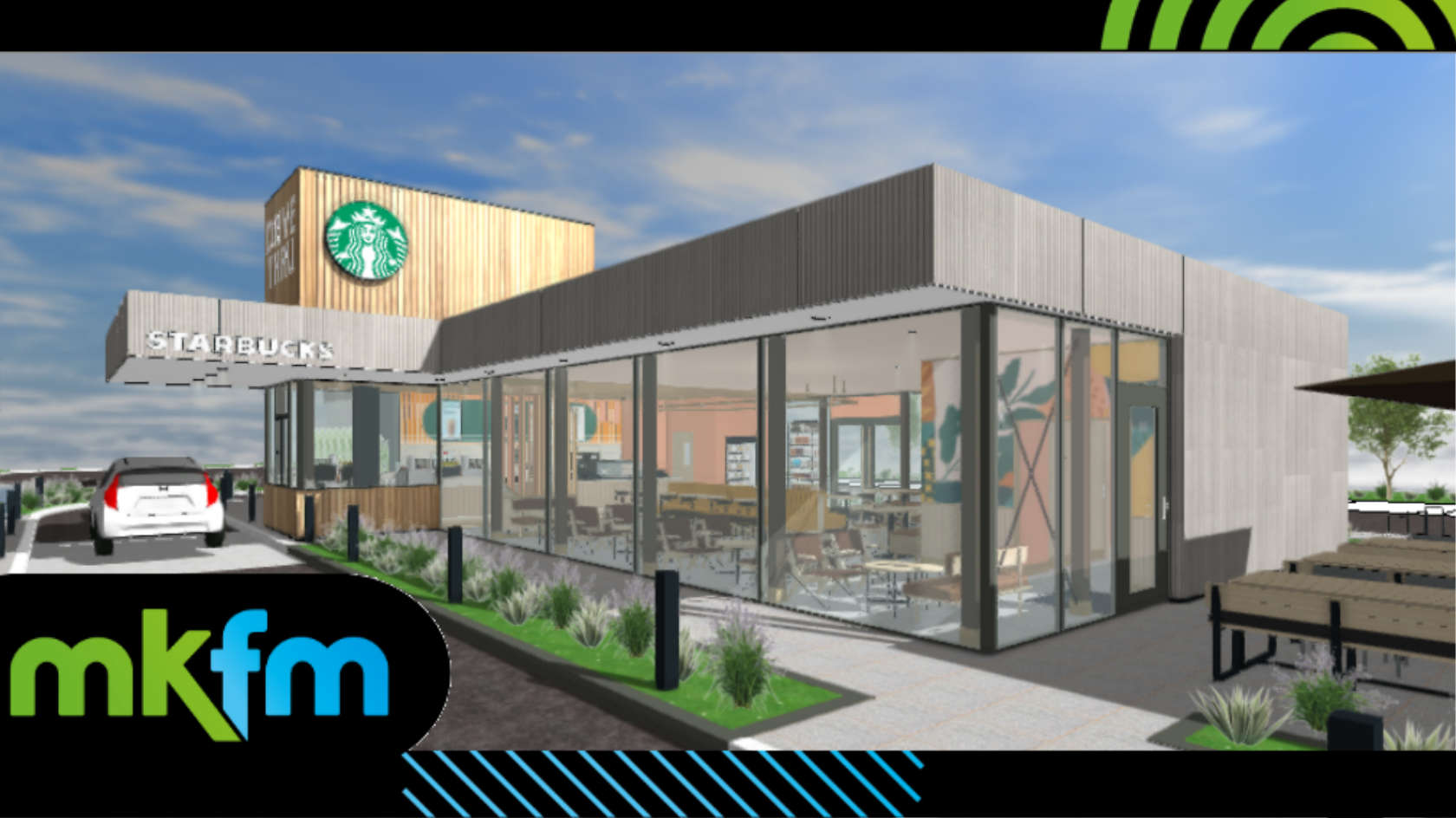 New Starbucks drivethru opening next month in Milton Keynes MKFM 106
