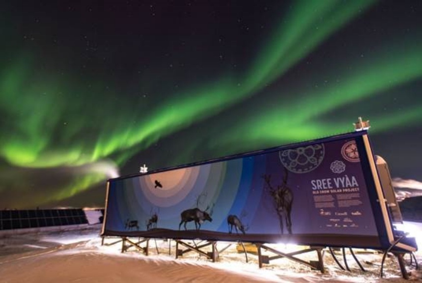 Old Crow generating solar power CHONFM