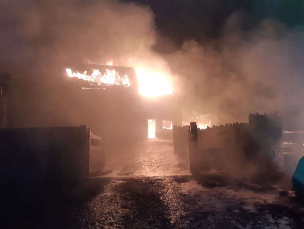 Massive blaze in South Hams Radio Exe