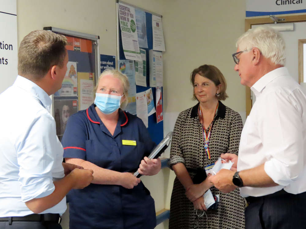 "Sad sight" at Derriford Hospital says Labour frontbencher Radio Exe
