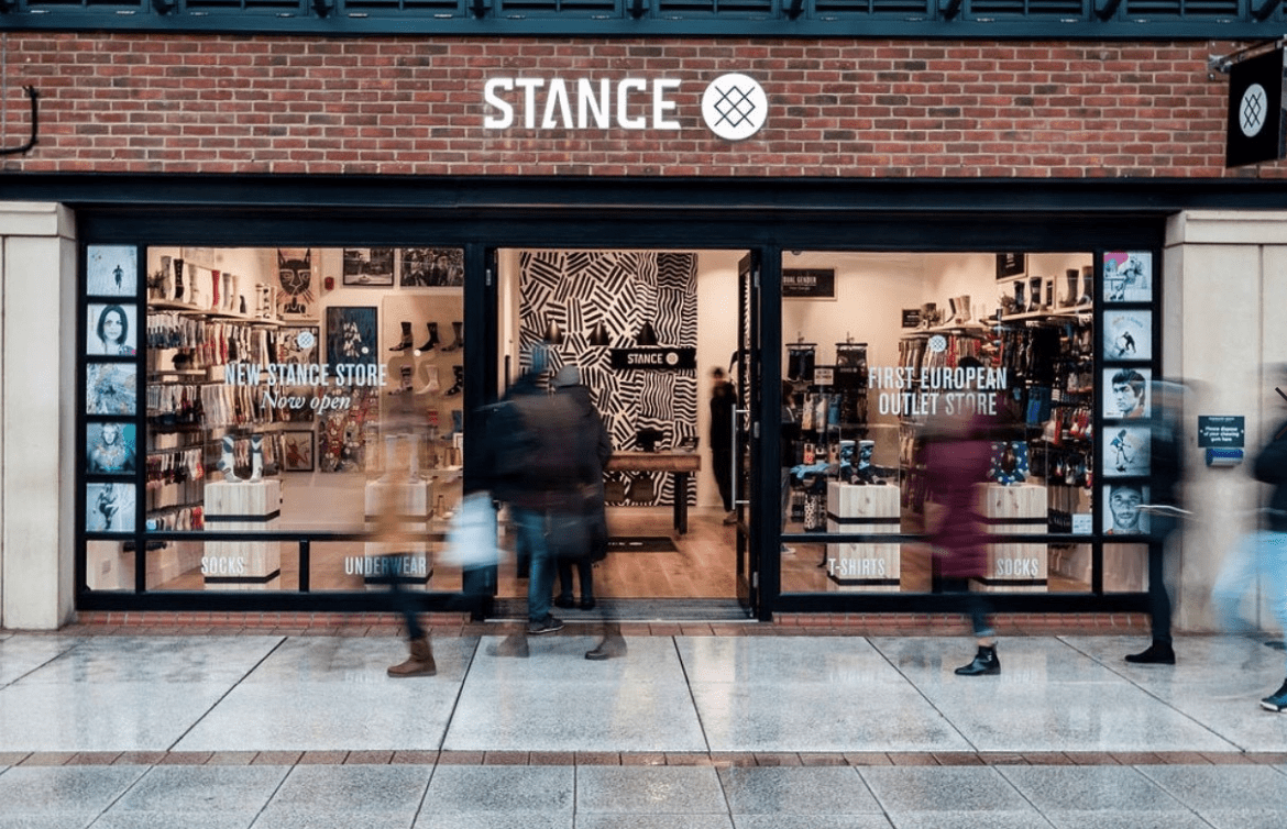 Unique sock brand Stance opens first European outlet store at Gunwharf