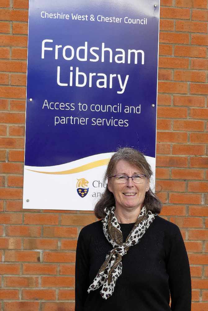Council officer at Frodsham Library wins national award Chester's Dee