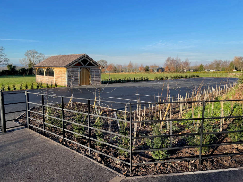 Improvement work complete at Cheshire’s new natural burial ground