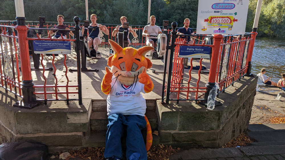 Royal Chester rowing club Chester's Dee Radio