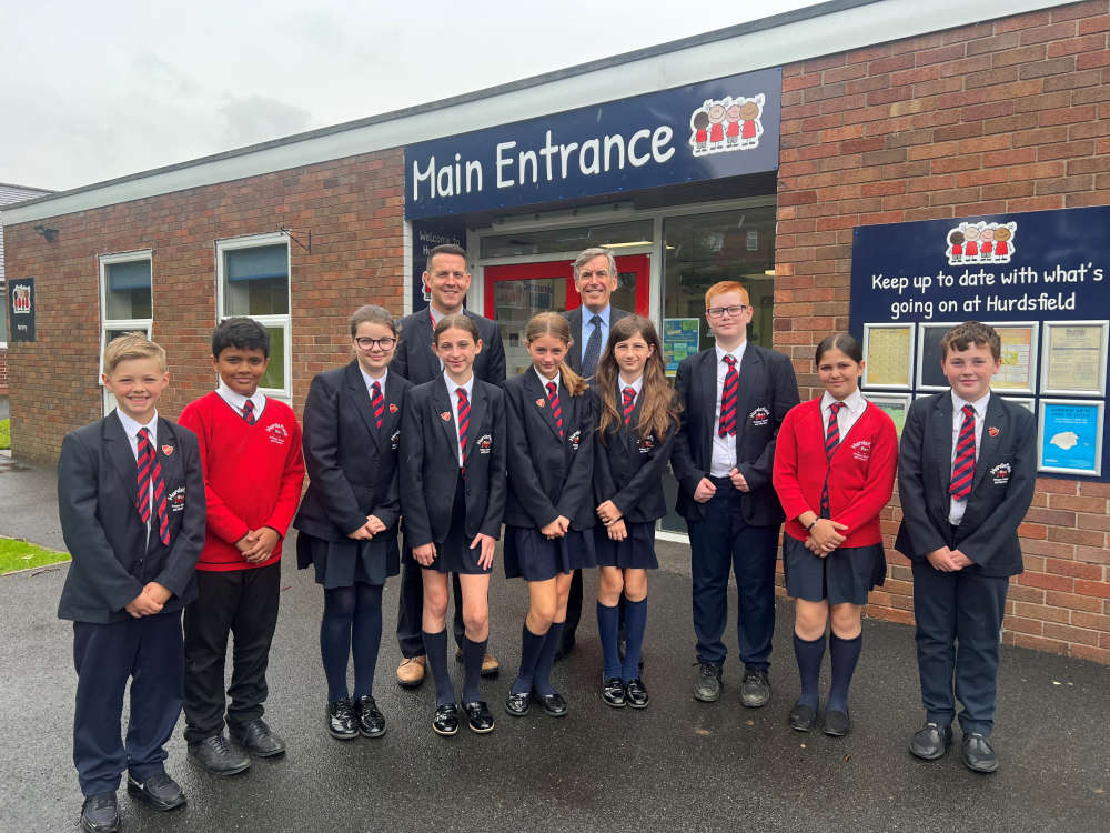 New Headteacher At Hurdsfield School By MP Cheshire's Silk 106.9