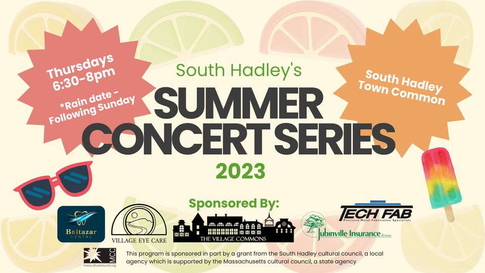 Summer Concert Series South Hadley, MA The Q 99.7 WLCQ