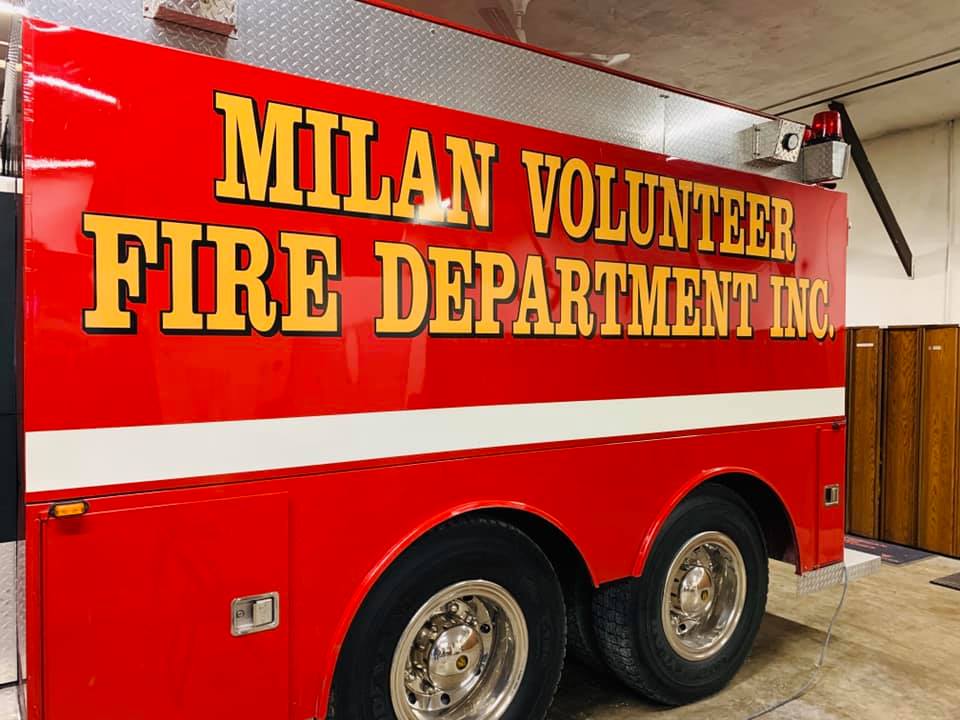 Milan Volunteer Fire Dept. Eagle Country 99.3