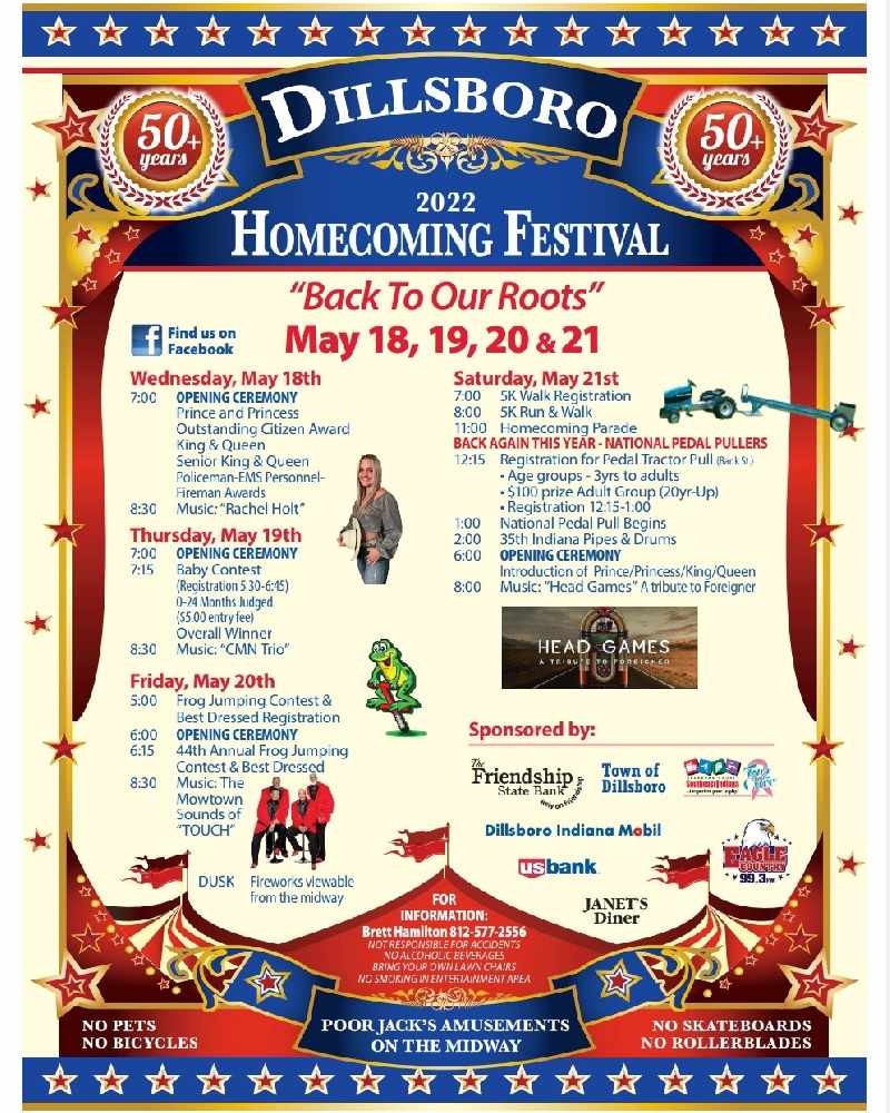 2022 Dillsboro Festival Eagle Country 99.3