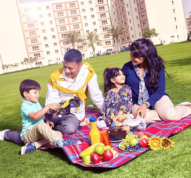 AT HOME IN DUBAI WIN! ONE BEDROOM APARTMENT AT AL KHAIL GATE TAG91.1
