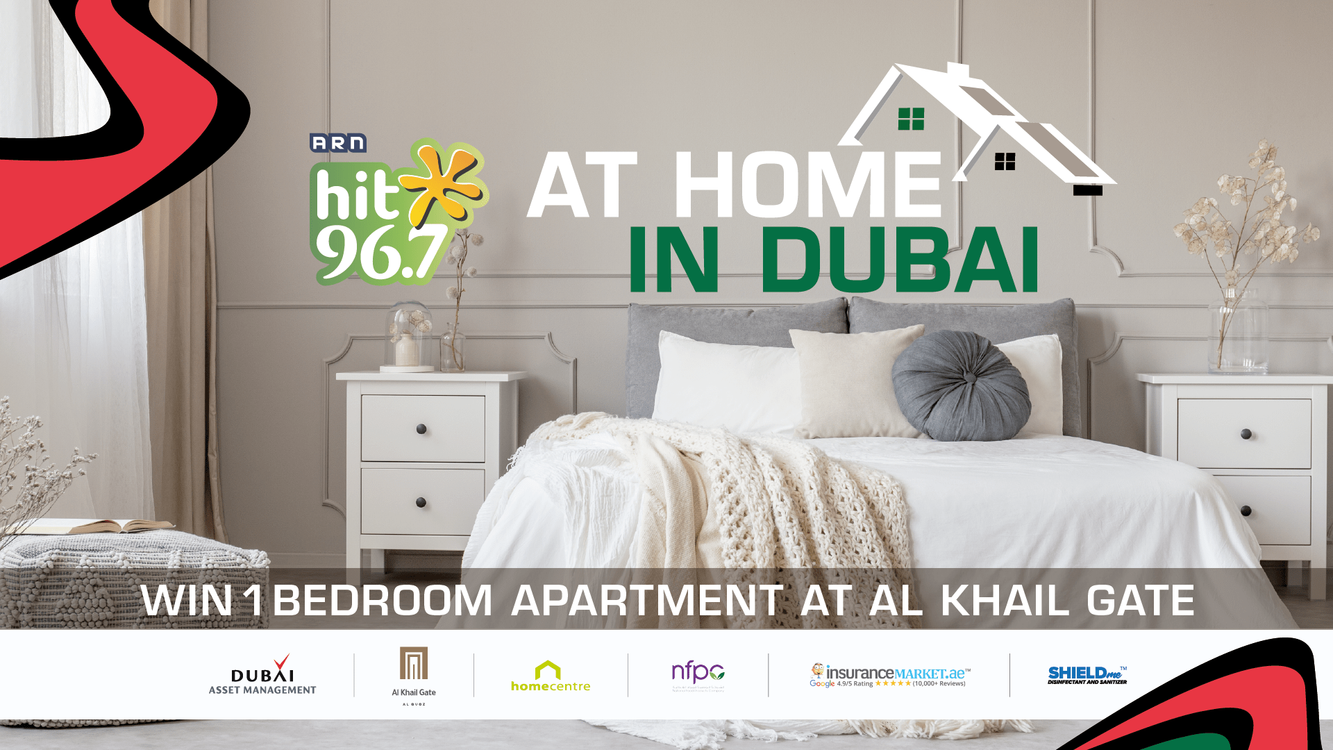 WIN A 1 BEDROOM APARTMENT AT AL KHAIL GATE HIT 96.7 The leading