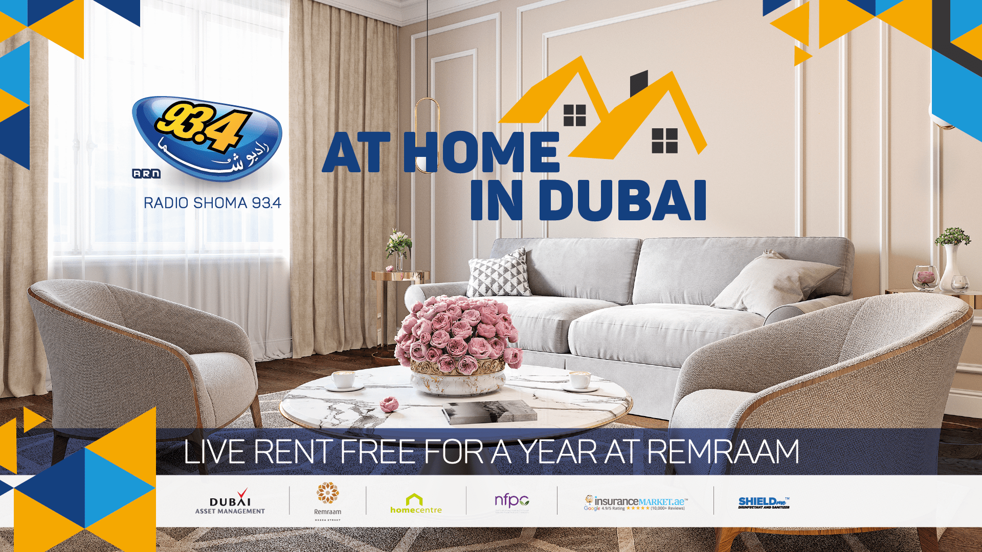 AT HOME IN DUBAI WIN! ONE BEDROOM APARTMENT AT REMRAAM Radio Shoma