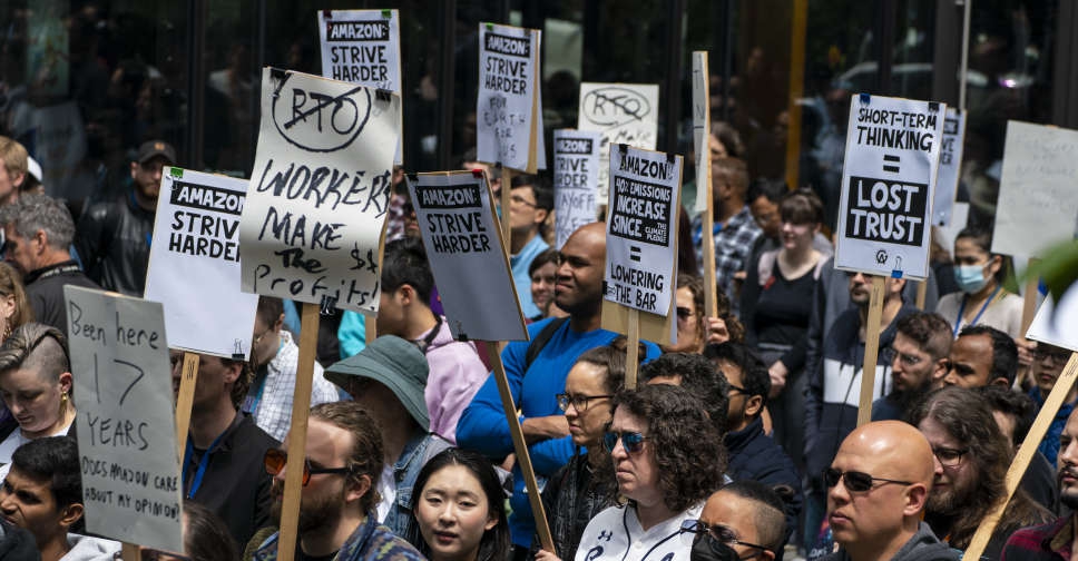 Amazon employees stage walkout to protest climate policy, returnto