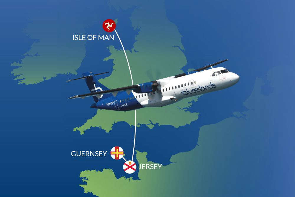 Blue Islands Reintroduces Isle Of Man Route Soleil Radio