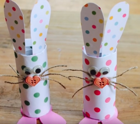 Easter Crafts 5 things the kids can make with toilet paper rolls