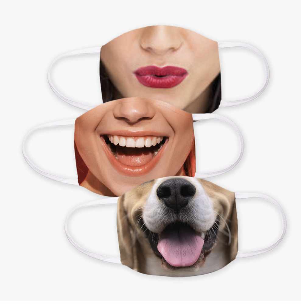 You can now get face masks with your dog's face C103