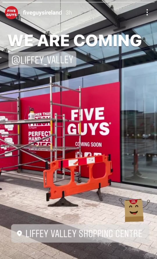 Five Guys announces it's opening at a new Dublin location Dublin's FM104