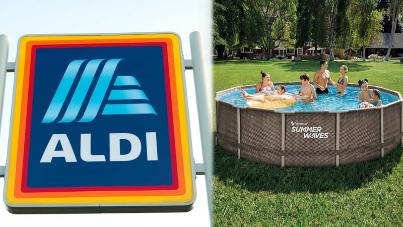 Aldi launches new garden collection with pools and water slides