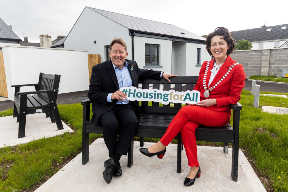 Minister for Housing visits Social Housing Developments in West Cork