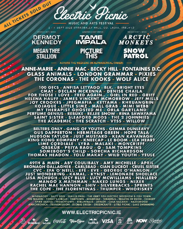 CONFIRMED Electric Picnic final lineup announced Dublin's FM104