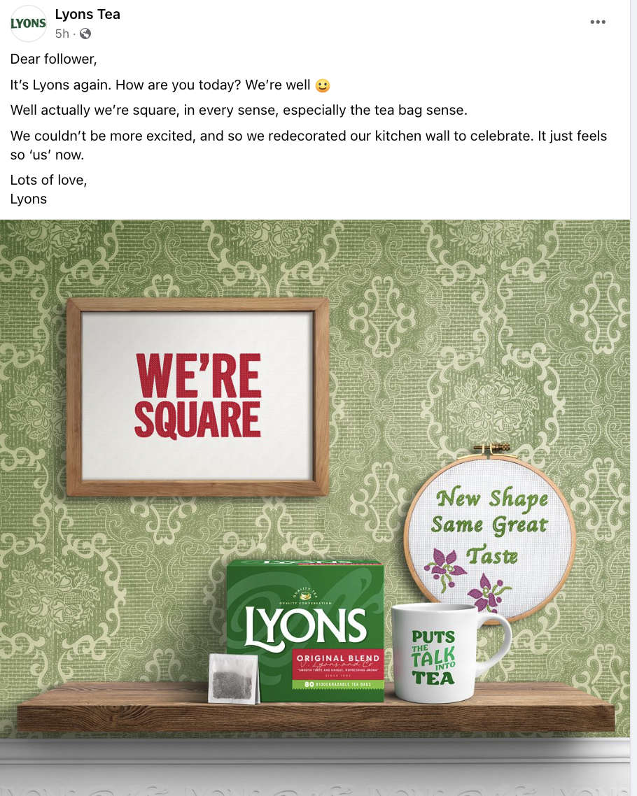 Lyons Tea is making a major change to their iconic product forever LMFM