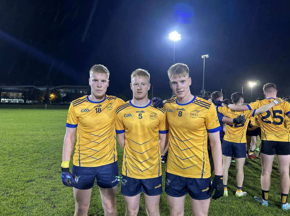 Meath triplets line out in freshers match for DCU LMFM