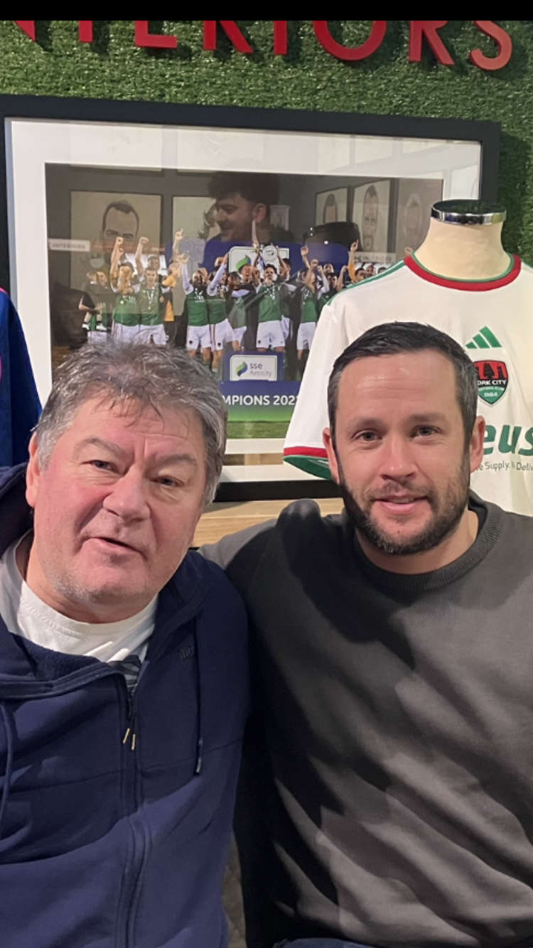 Tim Clancy is introduced as Cork City manager Cork's 96FM