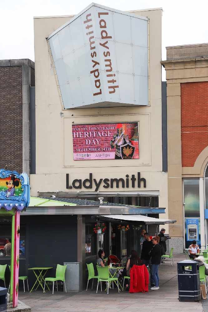 Ashton shopping centre nominated for award Not Really Here Group