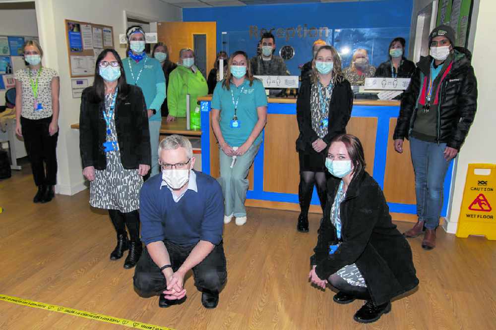 Tears flow as Hadfield receptionist bids farewell Not Really Here