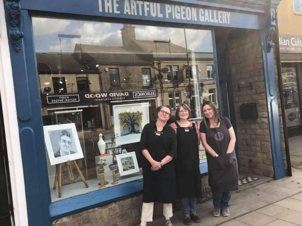 New gallery flies into Glossop town centre Not Really Here Group