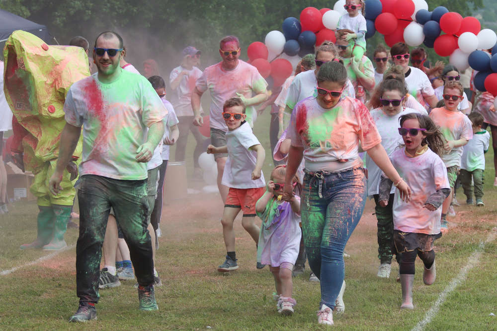 Jubilee fun at St Margaret's Quest Media Network Tameside Radio