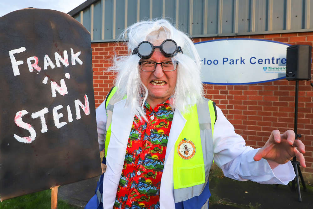 Halloween 2022 in Waterloo Quest Media Network Tameside Radio, Tameside Reporter, Oldham