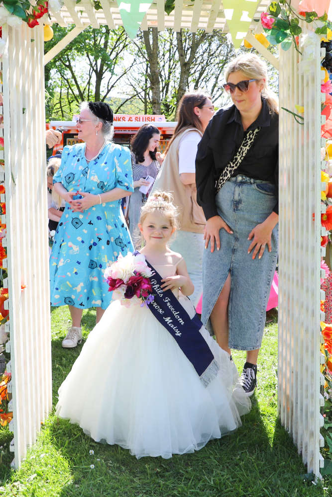 Hayfield May Queen Festival 2023 Not Really Here Group Tameside